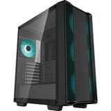 Case Deepcool Gaming Cc560 V2 S/fuente (r-cc560-bkgaa4-g-2) Panel De Vidrio, 4 Ventiladores, Led, Negro